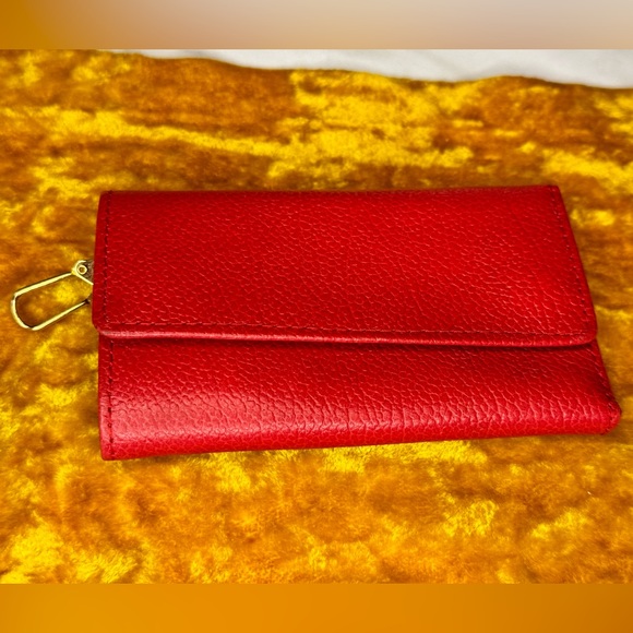 Wilsons Leather Handbags - Wilson’s leather red key and coin wallet